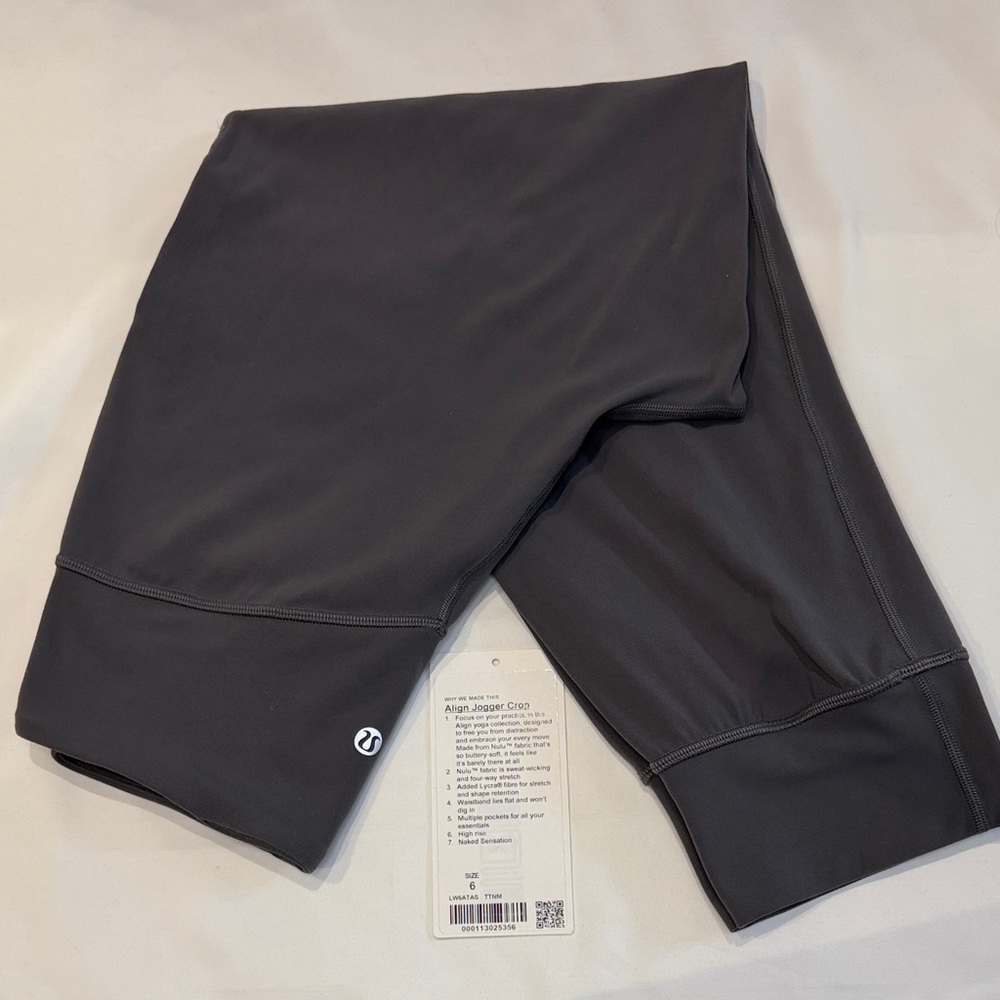 Lululemon Align Jogger Crop *23" - Titanium